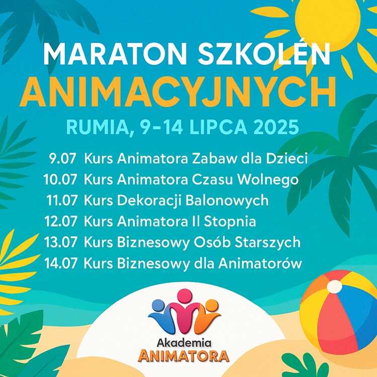 Kurs Animatora w Wakacje